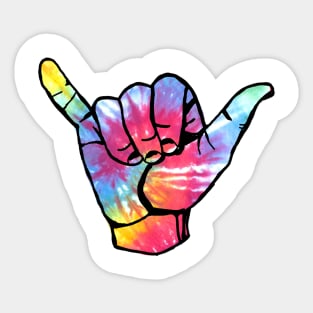 Tie Dye Vibez Sticker